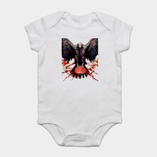 National Native American Heritage Month: The Raven in the Tlingit Indian Creation Story Baby Bodysuit